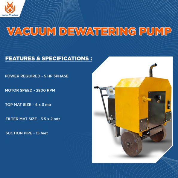 Vacuum Dewatering Pump