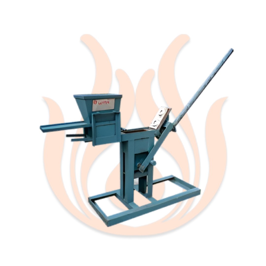 Interlocking Single Cavity Brick Machine