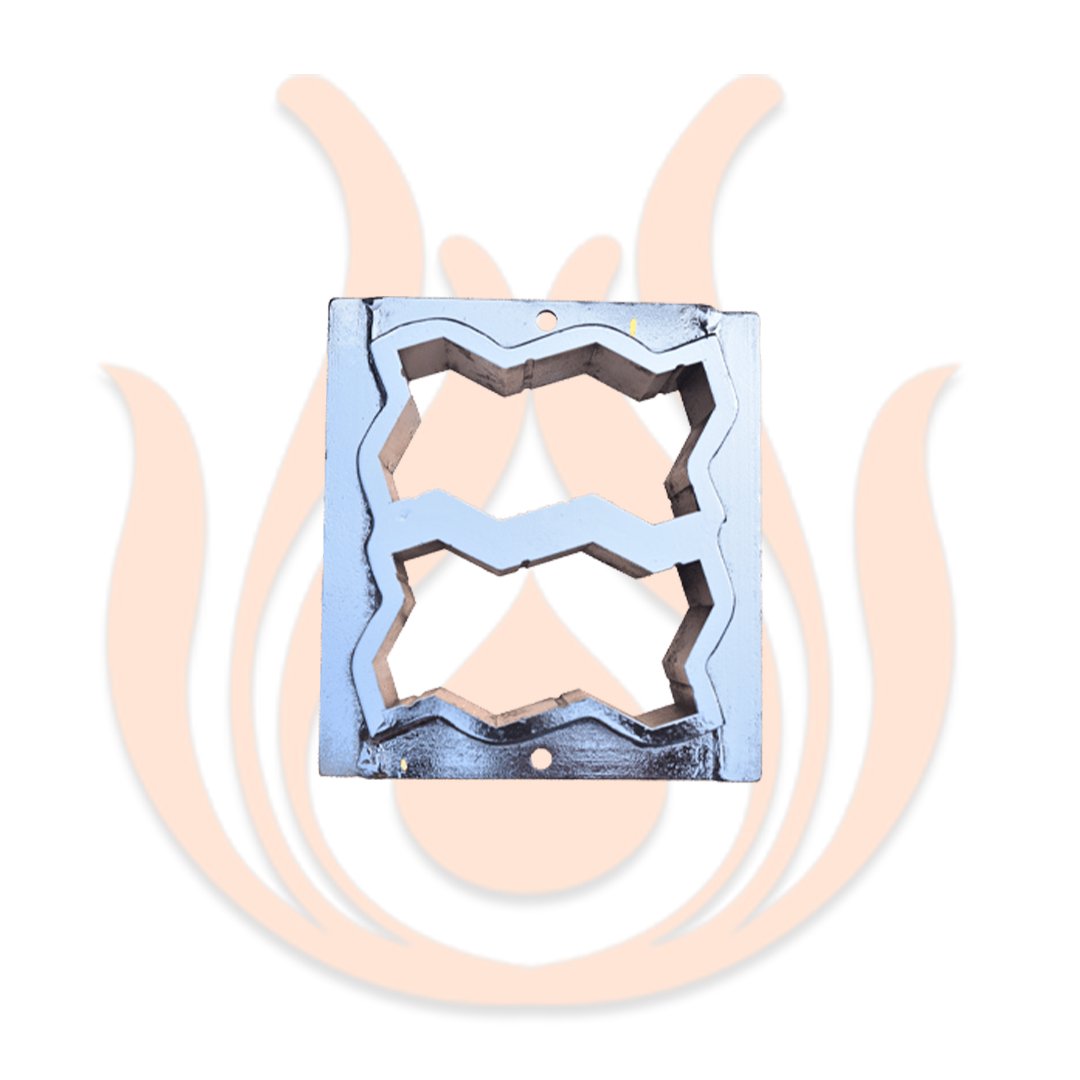 Zig Zag Double Cavity Mould