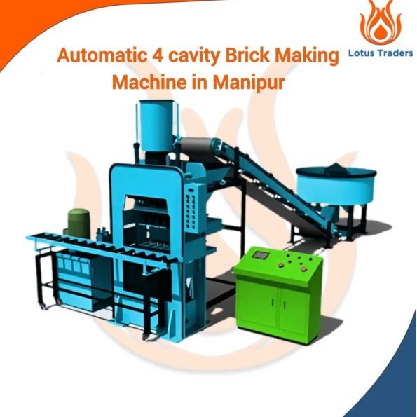 Automatic 4 cavity brick making machine in Manipur