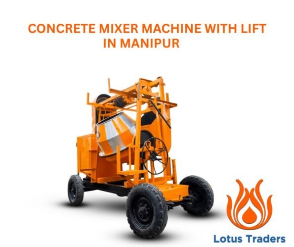 Concrete mixer machine with lift in manipur