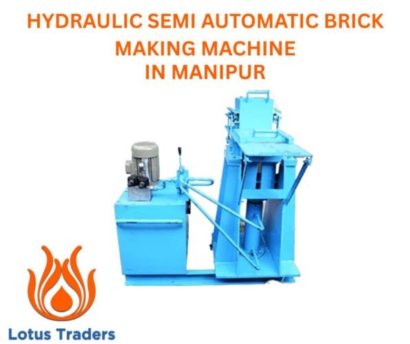 Hydraulic semi automatic brick making machine in manipur