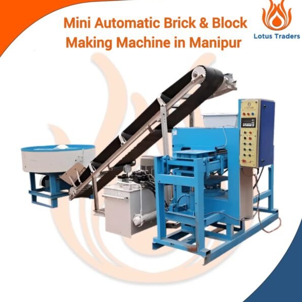 Mini automatic brick & block making machine in Manipur